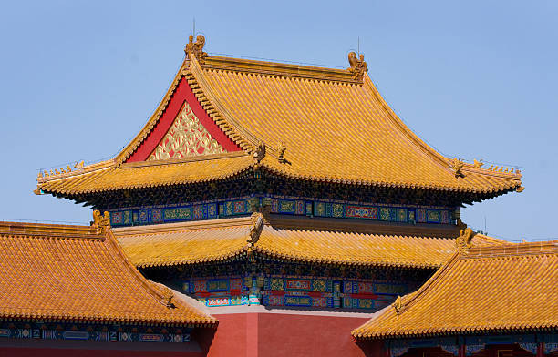 istock Forbidden City Tile Roofs 125566075