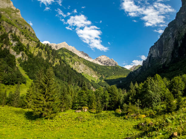 istock Panoramic hike at the Nebelhorn in Allgau 1255661237