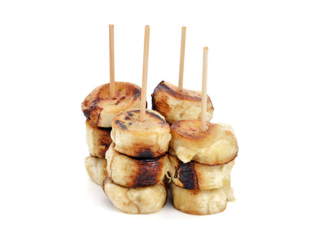 istock Thai dessert,Grilled Banana 1255669015