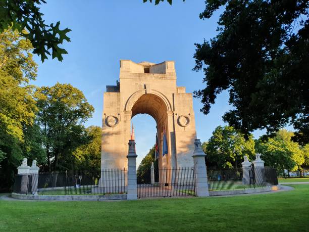 istock Edwin Lutyens, Arch of Rembrance Leicester. 1255680110