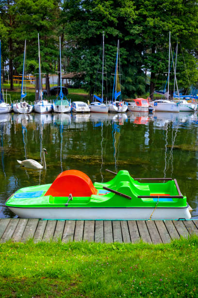 istock Holidays in Poland - active rest by the lake 1255684362