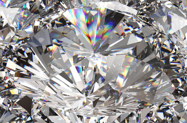 istock Diamond on jewelry background. 1255686916