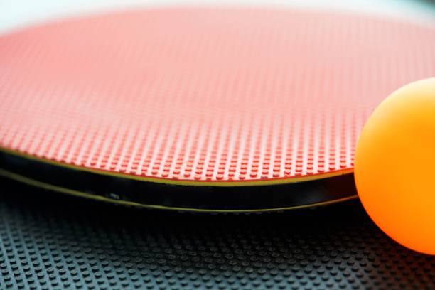 istock Close up view on ping pong rockets 1255689617