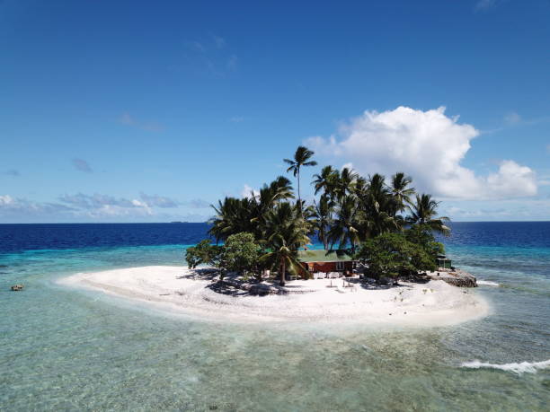 istock Uninhabited island JEEP island in Chuuk, Micronesia 1255691508