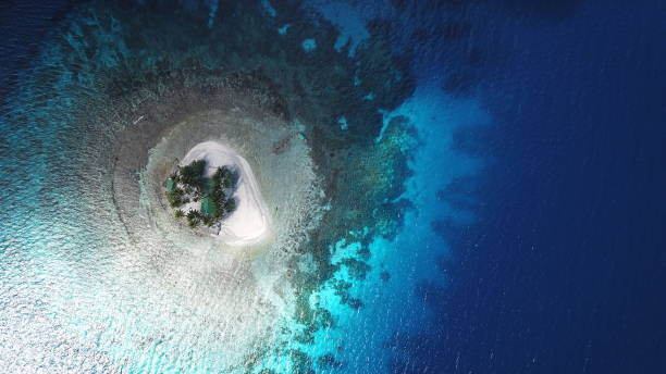 istock Uninhabited island JEEP island in Chuuk, Micronesia 1255691562