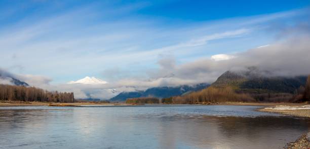 istock Skeena River in British Columbia, Canada, on an early spring morning 1255696640
