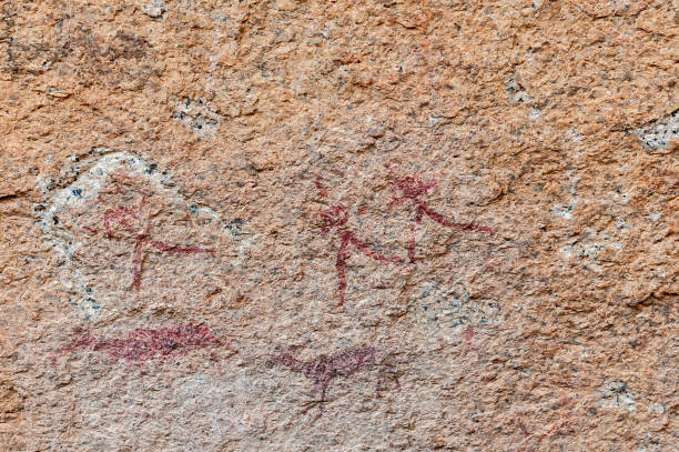 istock San paintings at Bushmans Paradise 1255707562