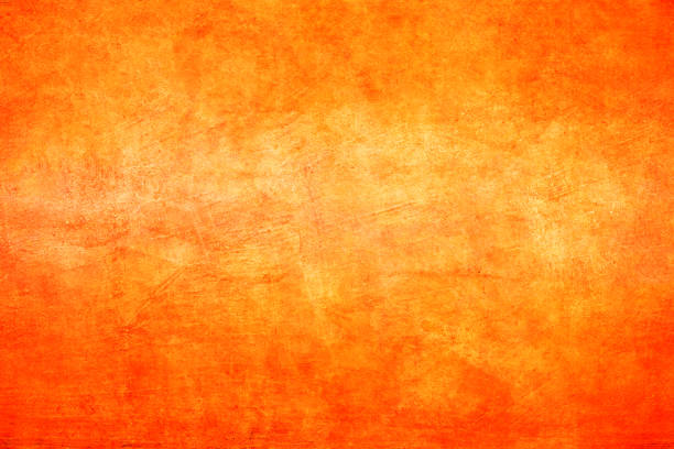 istock Texture of orange concrete wall background. 1255707636