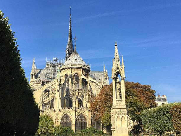 istock Notre Dame Cathedral, Paris - October 16, 2018 1255710893