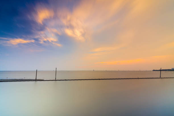 istock beautiful coast line from Chiba kisaradu 1255715952