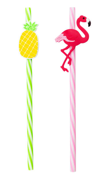 Set of cocktail straws