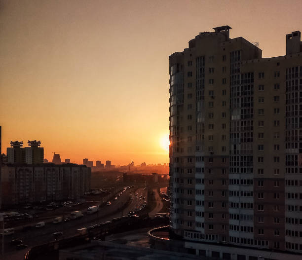 istock View of the sity at summer sunrise 1255721586