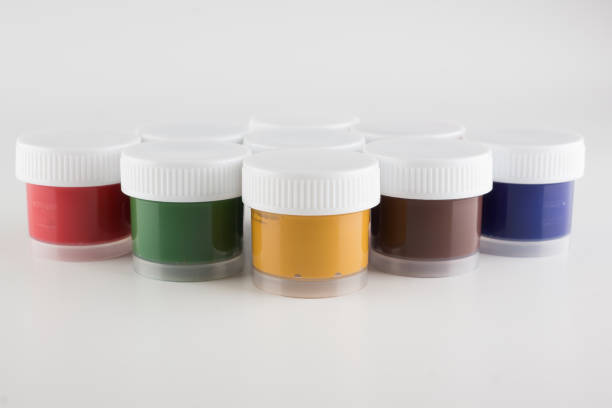 istock jars of colored paint for creativity 1255727230