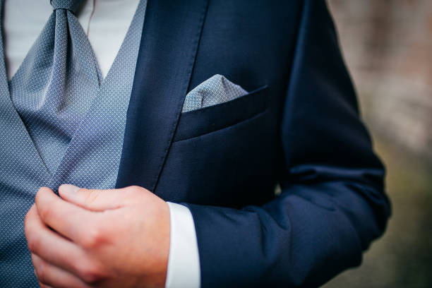 istock Attached to a suit from the groom 1255730874