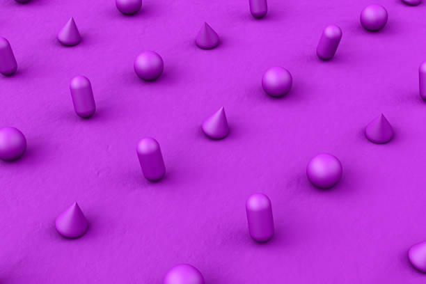 istock 3d rendering of abstract geometric shapes 1255732682