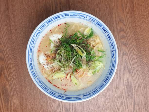 istock Bowl of Japanese miso ramen with scallion 1255735657