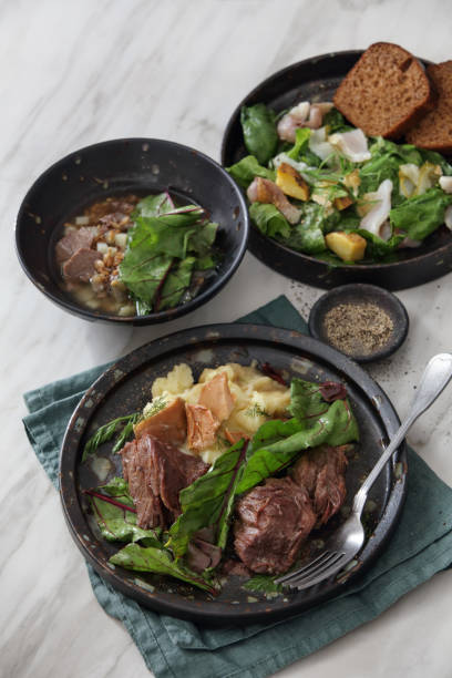 istock Scandinavian Dishes for Family Dinner 1255735870