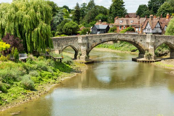 istock Aylesford, Maidstone, Kent and the River Medway 1255742993