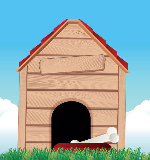 Free cartoon dog house Clipart | FreeImages