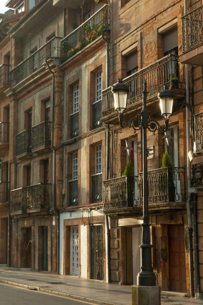 Oviedo, Spain - 11 December 2018: Calle Rosal (rosal street)