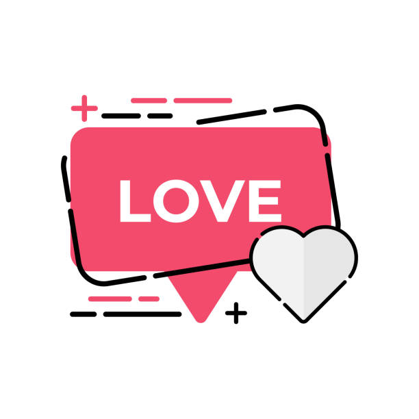 Love button icon vector for social media. Love icon Vector illustration design template. Love icon or button for video channel, blog, social media concept and background banner Love button icon vector for social media. Love icon Vector illustration design template. Love icon or button for video channel, blog, social media concept and background banner internet dating stock illustrations