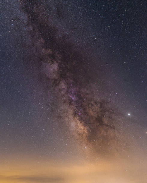 istock Milky way detail on a clear night in Palencia 1255757785
