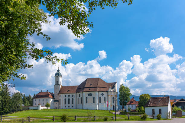 Germany, Bavarian lander, Wies, the Pilgrimage Church of the Scourged Saviour