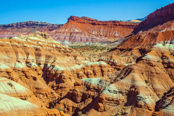 istock Picturesque spurs of mountains 1255758464