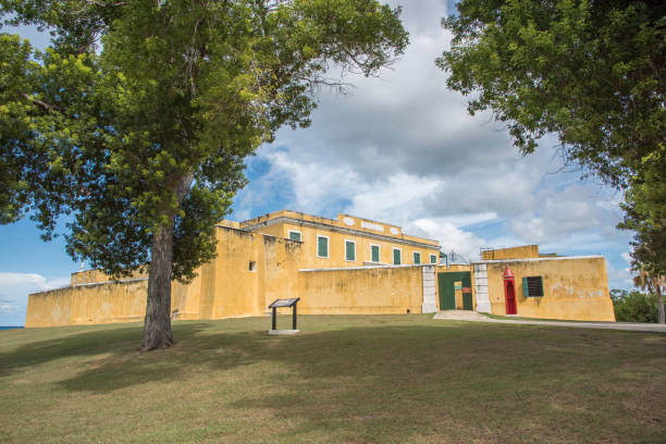 fort christiansvaern: christiansted, vi - fort christiansvaern zdjęcia i obrazy z banku zdjęć