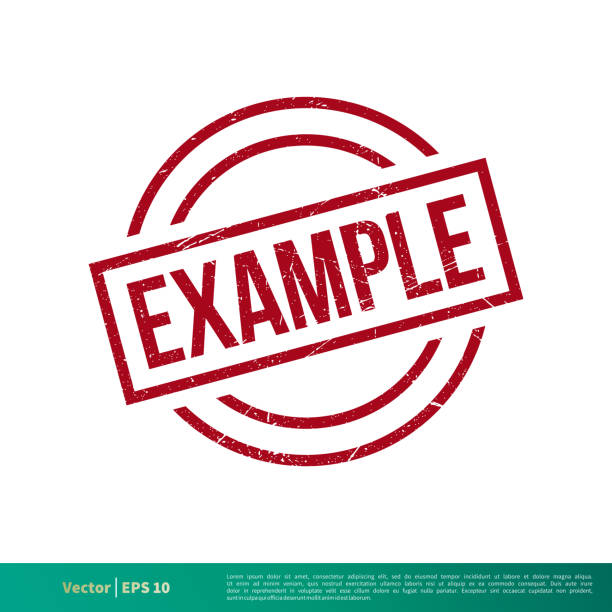 Example Stamp Vector Template Illustration Design. Vector EPS 10. Example Stamp Vector Template Illustration Design. Vector EPS 10. role model stock illustrations