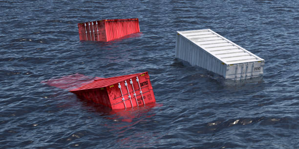 istock sea container fallen in the sea 1255783433