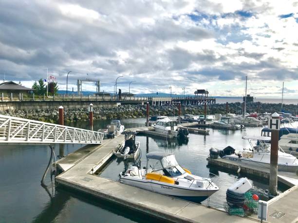 istock Powell River, British Columbia Marina 1255783709