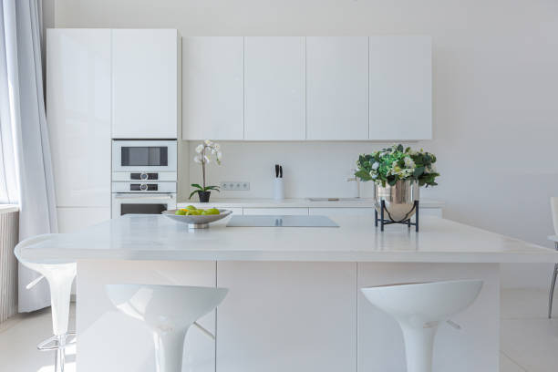istock Cozy luxury modern interior design of a studio apartment 1255791269