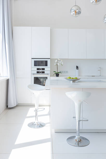 istock Cozy luxury modern interior design of a studio apartment 1255791793
