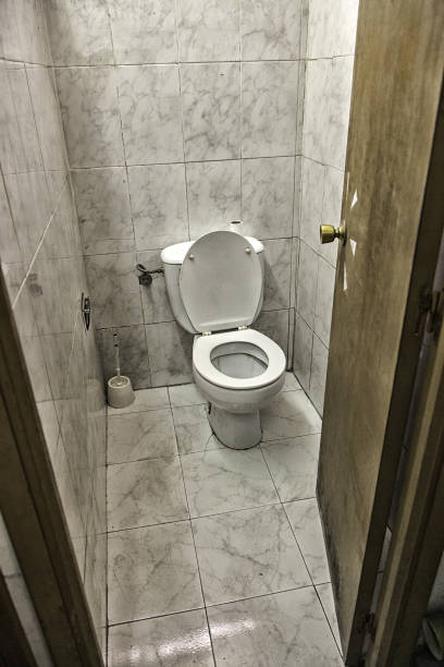 istock Dirty and unsanitary toilet 1255801705