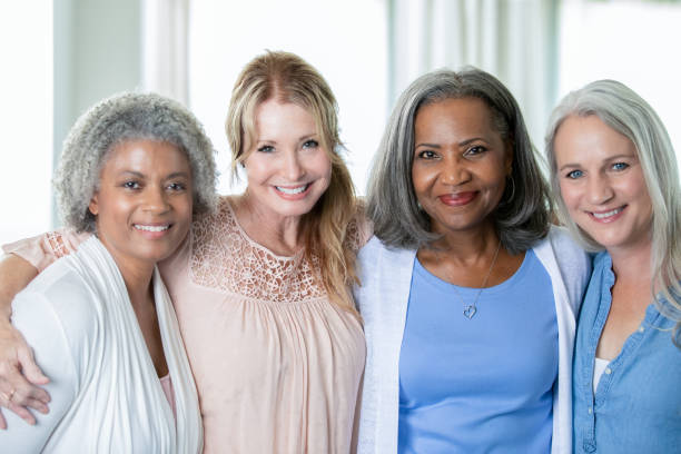 istock Diverse group of senior women 1255802807