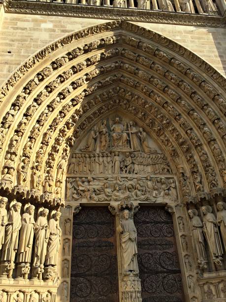 istock Notre Dame Cathedral, Paris - October 16, 2018 1255805729