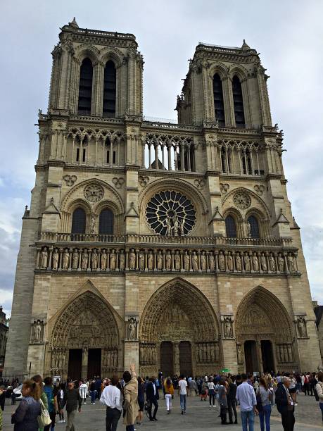 istock Notre Dame Cathedral, Paris - October 16, 2018 1255806003