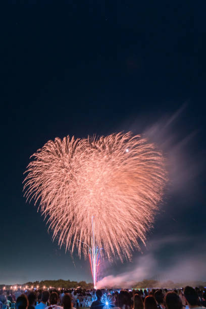 istock Fireworks festival in Kumagaya 1255821621