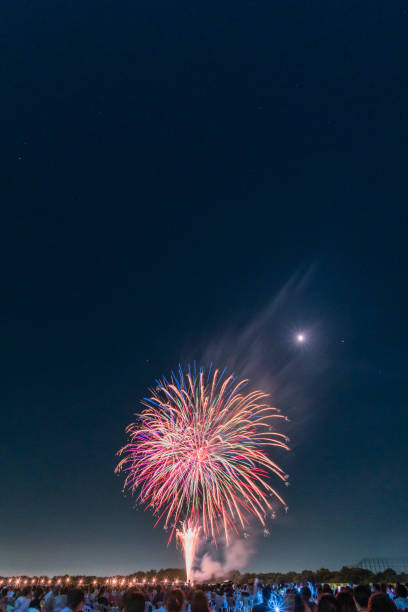 istock Fireworks festival in Kumagaya 1255822366