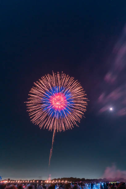 istock Fireworks festival in Kumagaya 1255823729
