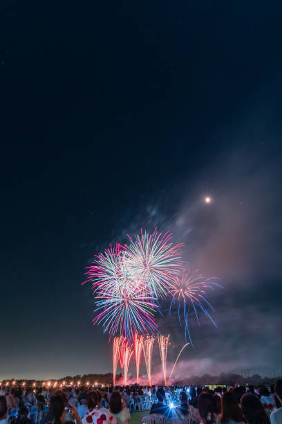 istock Fireworks festival in Kumagaya 1255823781