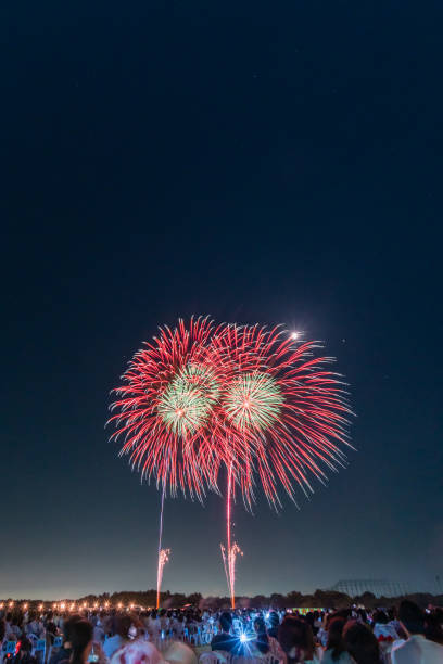 istock Fireworks festival in Kumagaya 1255824818