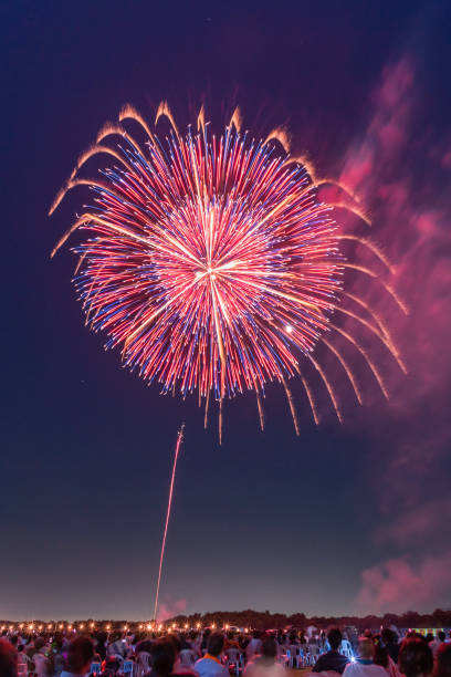 istock Fireworks festival in Kumagaya 1255826300