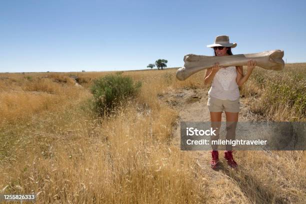 Lamb Spring Archaeological Preserve Public Visitors Explore Douglas County Littleton Colorado Stock Photo - Download Image Now