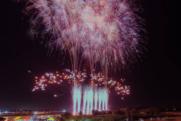 istock Fireworks festival in Ibaraki 1255832807