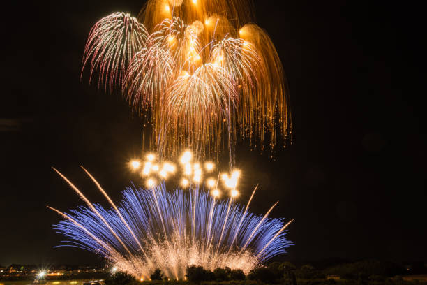 istock Fireworks festival in Ibaraki 1255833725