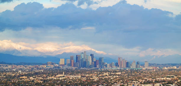 istock Los Angeles under Cloudy Skies 1255836115
