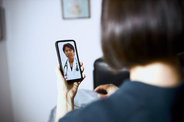 istock Telemedicine for senior patients 1255840925