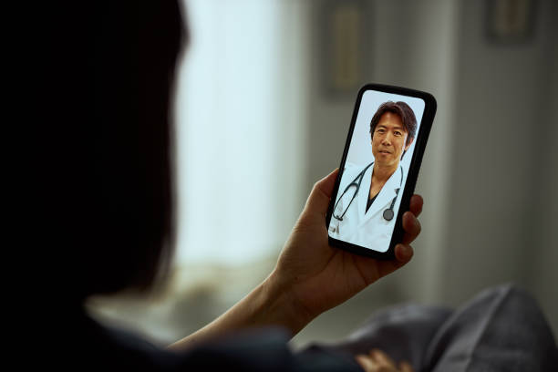 istock Telemedicine for senior patients 1255840935